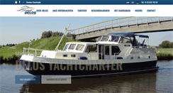 Desktop Screenshot of delosyachtcharter.nl